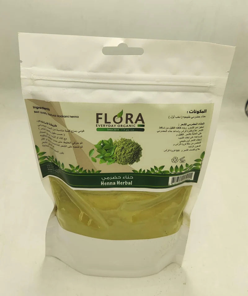 Flora Everyday Organic Henna – 100% Natural Hadrami