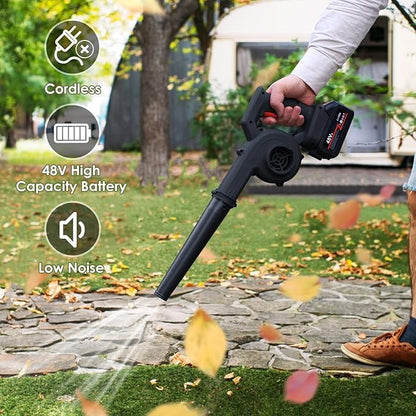 Cordless Air Blower UAE | 6000mAh | Dust & Leaf Blower