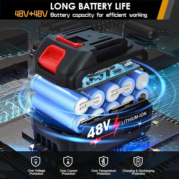 Cordless Air Blower UAE | 6000mAh | Dust & Leaf Blower