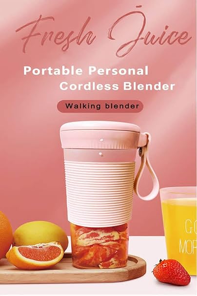 Portable and Rechargeable Juicer Cup