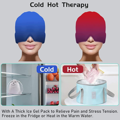 Hot & Cold Migraine Relief Ice Cap