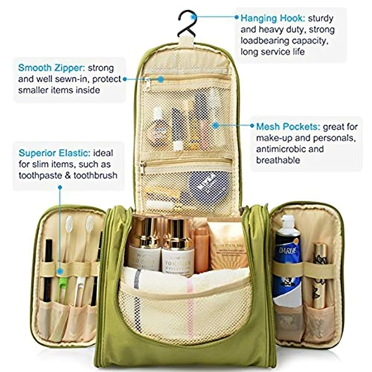 Travel Hanging Bag – Waterproof Toiletry Organizer