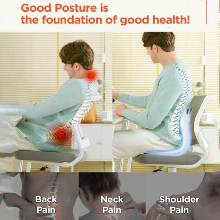 Comfort Posture Correction Chair Seat | Ergonomic Back Support