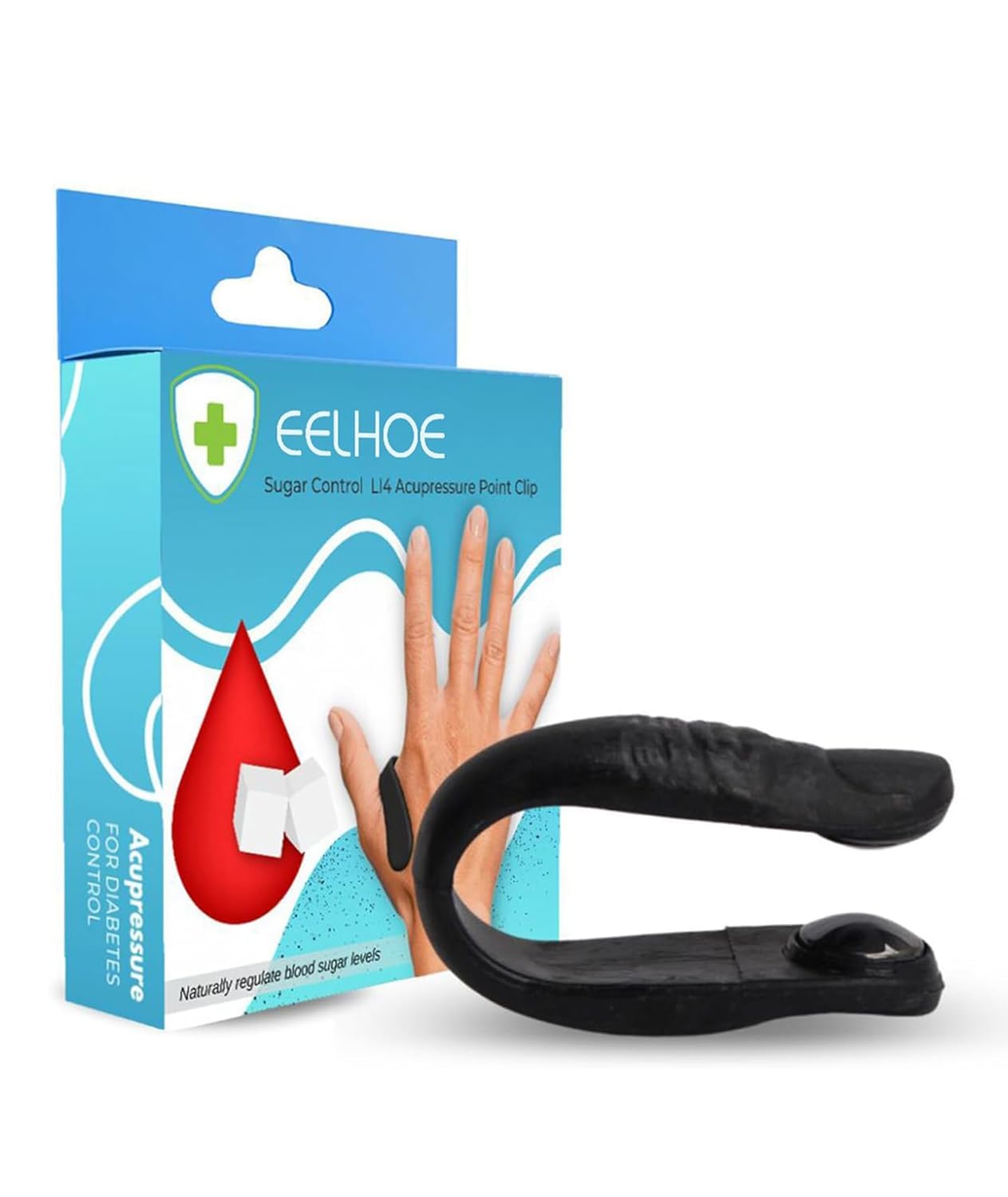 Sugar Control Li4 Acupressure Point Clip