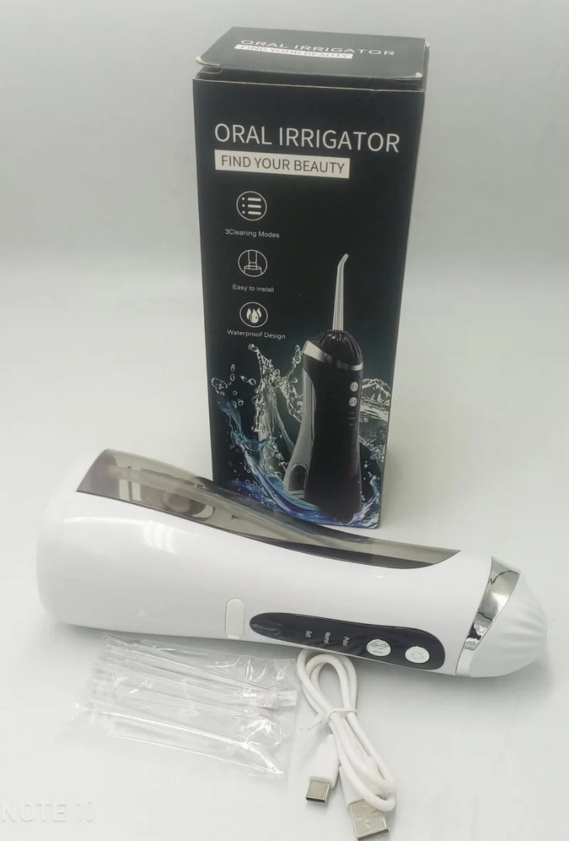Oral Irrigator Water Flosser – 3 Modes Cordless