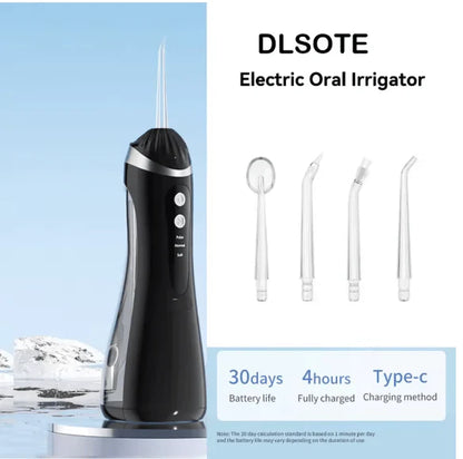 Oral Irrigator Water Flosser – 3 Modes Cordless
