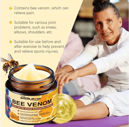 Bee Venom Cream for Joint & Back Pain Relief 60g