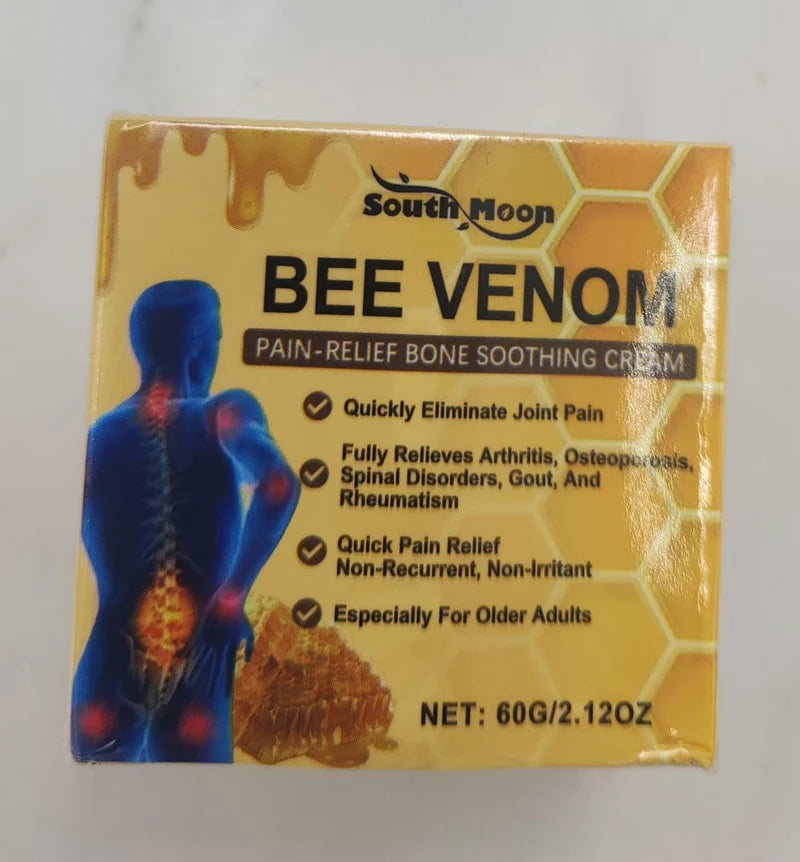 Bee Venom Cream for Joint & Back Pain Relief 60g